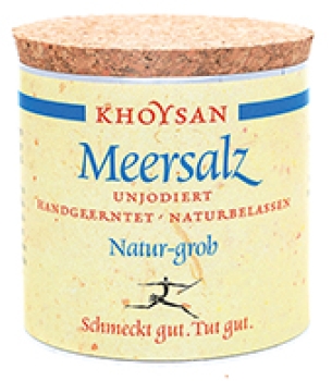 Khoysan Salz natur grob 200g