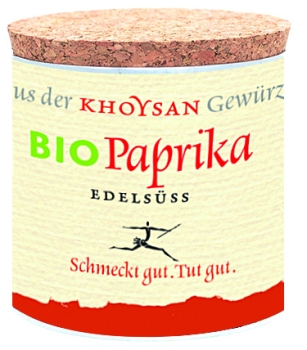 Khoysan bio Paprika edelsüß, 100g Dose