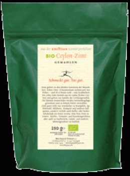 Khoysan bio Ceylon Zimt, gemahlen, 250g Sack