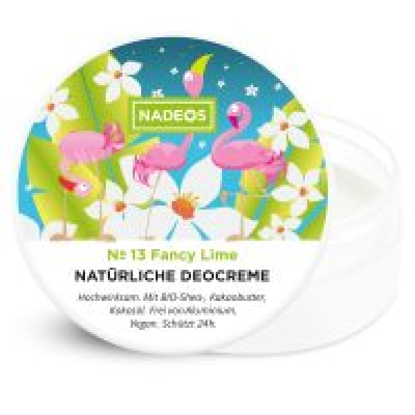 Aluminiumfreie Deocreme Fancy Lime